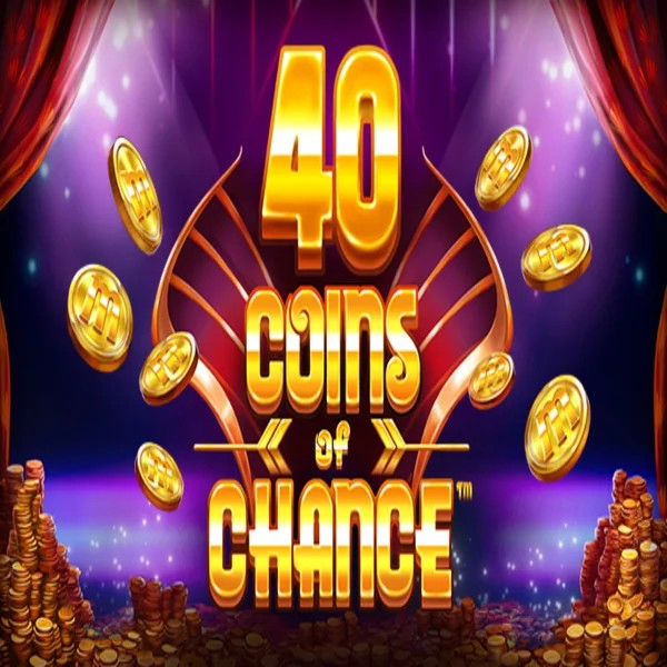 Official Slots logo: 40 Coins of Chance by SYNOT Games at CrownPlay Casino