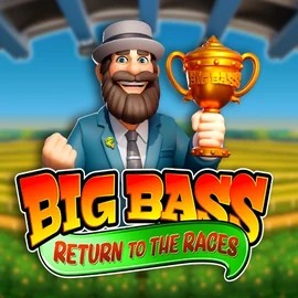 Big Bass Return to the Races by Pragmatic Play, showcased at crownsplay.gr – game logo