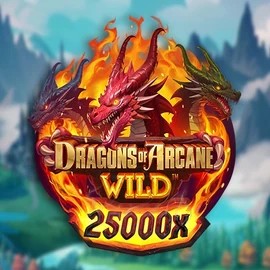 Dragons of Arcane Wild slot icon by Foxium, available at CrownPlay Casino